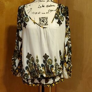 Boho peasant blouse